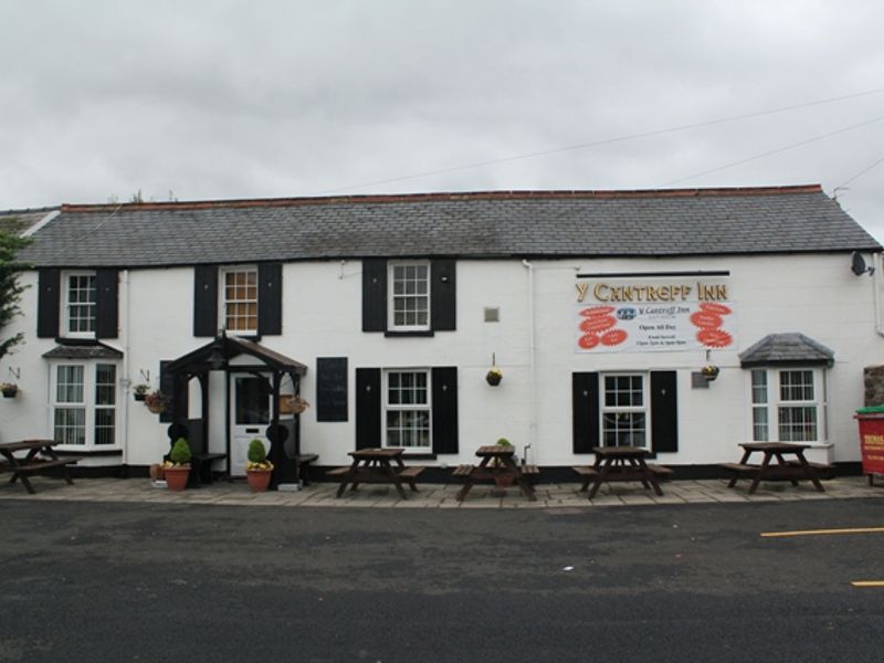 Y Cantreff Inn at Abergavenny. (Pub, External). Published on 28-04-2012