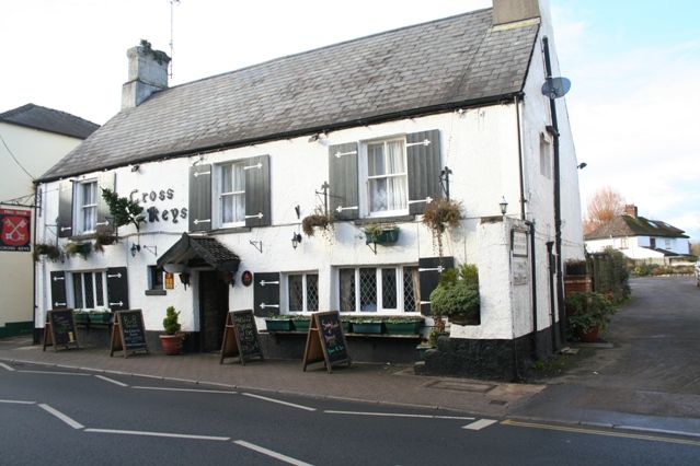 Cross Keys Inn at Usk. (Pub, External). Published on 16-08-2012