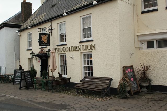 Golden Lion at Magor. (Pub, External). Published on 16-08-2012