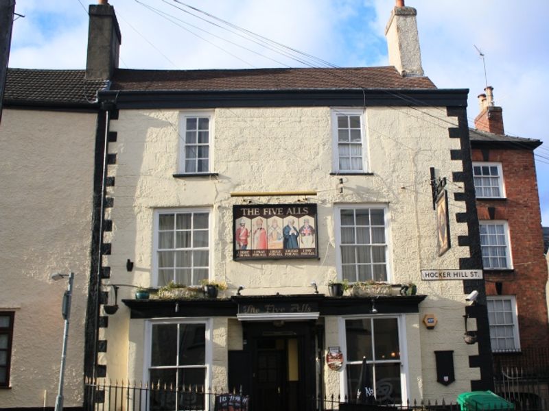 Five Alls at Chepstow. (Pub, External). Published on 28-04-2012 