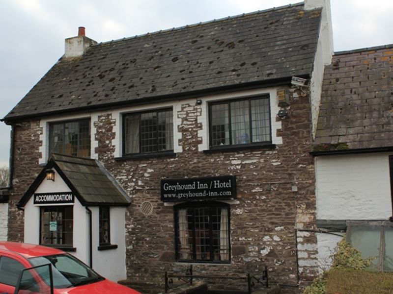 Greyhound Inn at Llantrissent. (Pub, External). Published on 28-04-2012