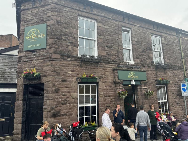 The Vaults, Abergavenny (Photo: Adrian Kennard 21/09/2024). (Pub, External, Key). Published on 16-11-2024