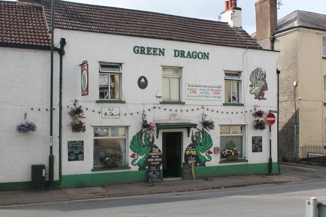 Green Dragon at Monmouth. (Pub, External). Published on 16-08-2012