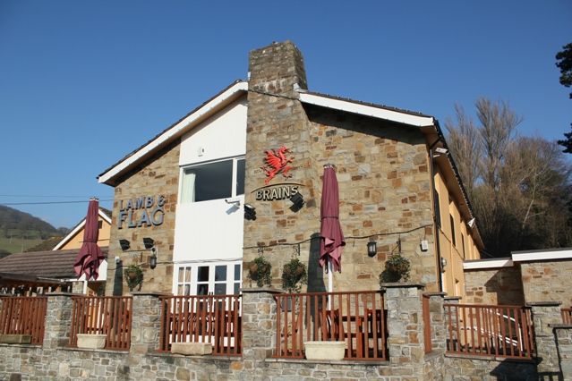 Lamb & Flag at Abergavenny. (Pub, External). Published on 28-04-2012