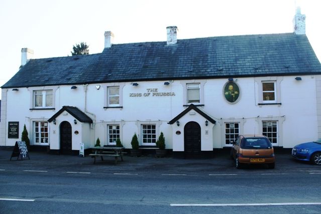 King of Prussia at Penpergwm. (Pub, External). Published on 28-04-2012