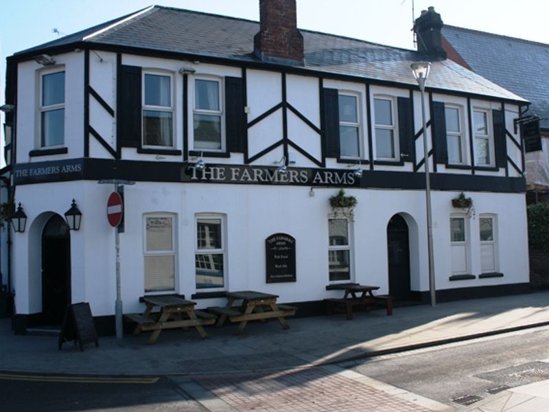 Farmers Arms at Abergavenny. (Pub, External). Published on 28-04-2012