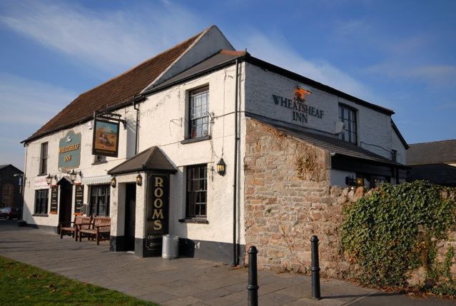 Wheatsheaf  at Magor. (Pub, External). Published on 28-04-2012