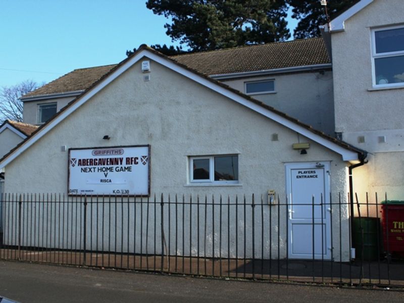 Abergavenny Rugby Club at Abergavenny. (Pub, External). Published on 28-04-2012