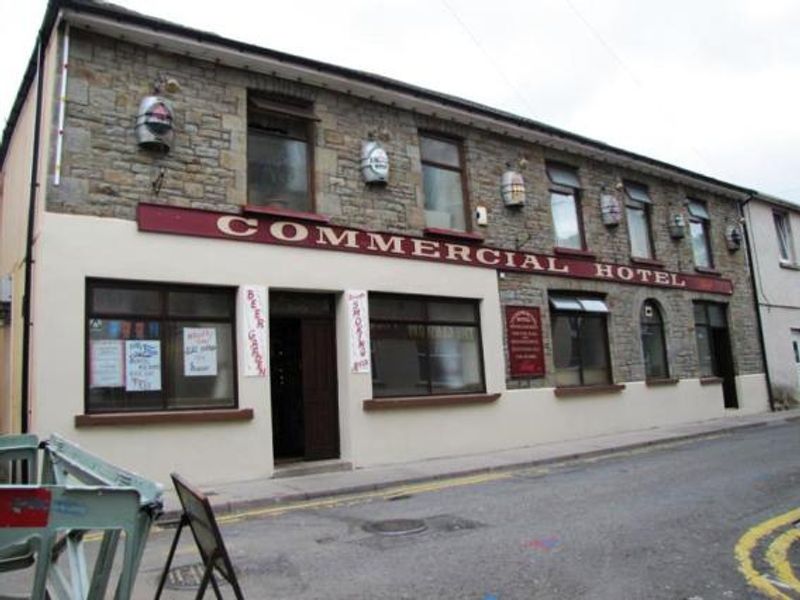 Commercial Hotel at Abertillery. (Pub, External). Published on 28-04-2012 