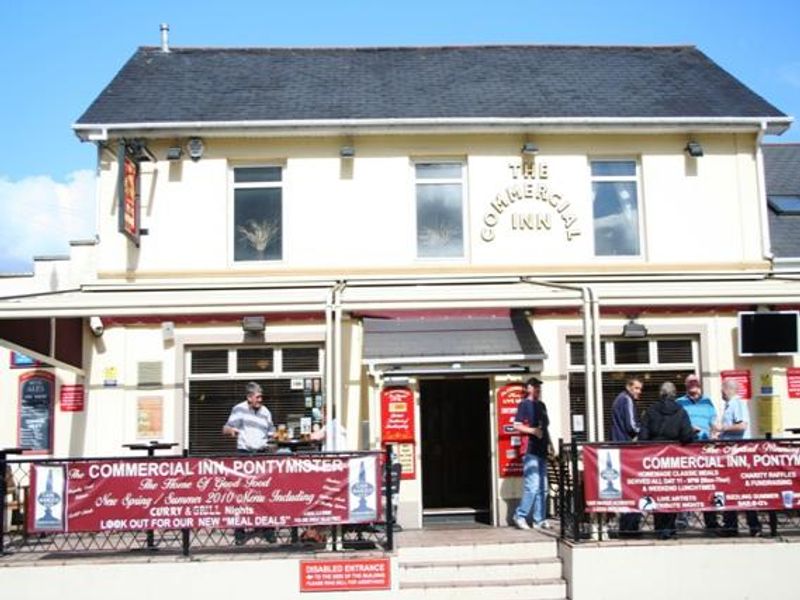 Commercial at Pontymister. (Pub, External). Published on 16-08-2012 