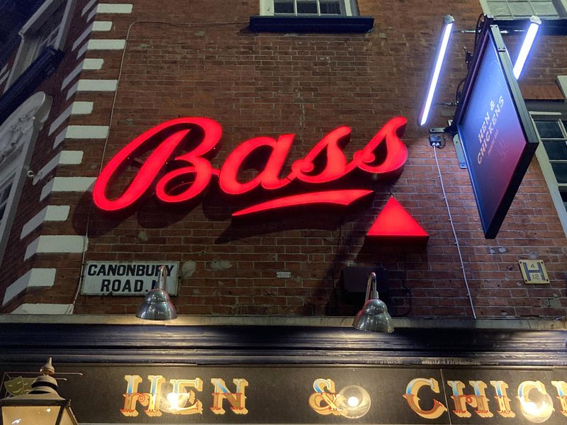 Illuminated Bass Sign. (Pub, External, Sign). Published on 01-09-2025 
