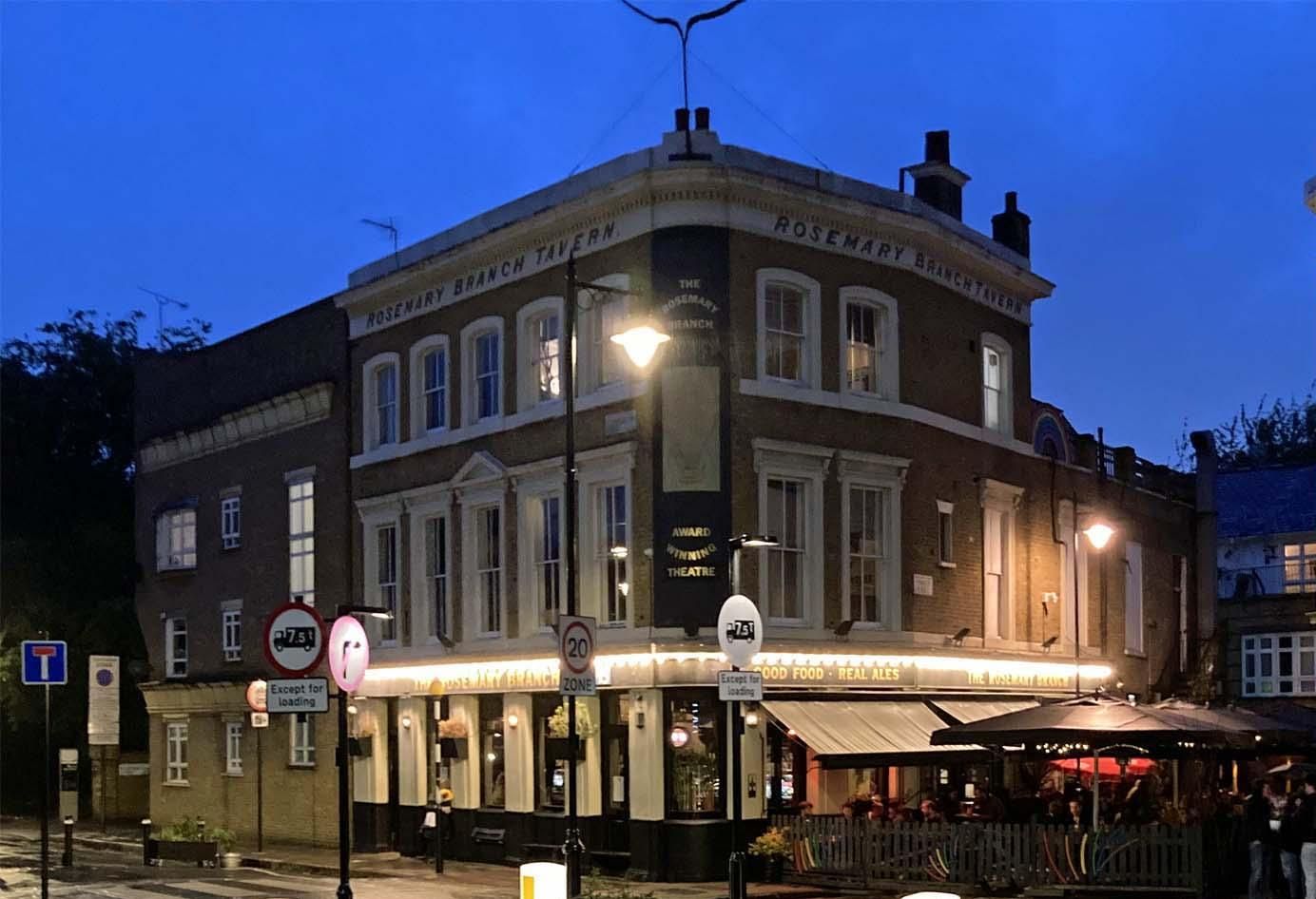 Pub at night Aug 2025. (Pub, External). Published on 01-09-2025