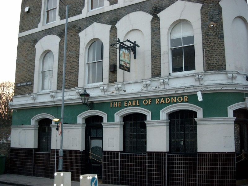 The Earl of Radnor - 24th Feb 2003. (Pub, External, Bar, Sign). Published on 25-06-2021
