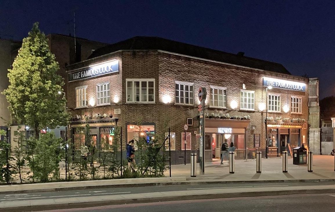 The pub at Night Aug 2025. (Pub, External, Key). Published on 31-08-2025