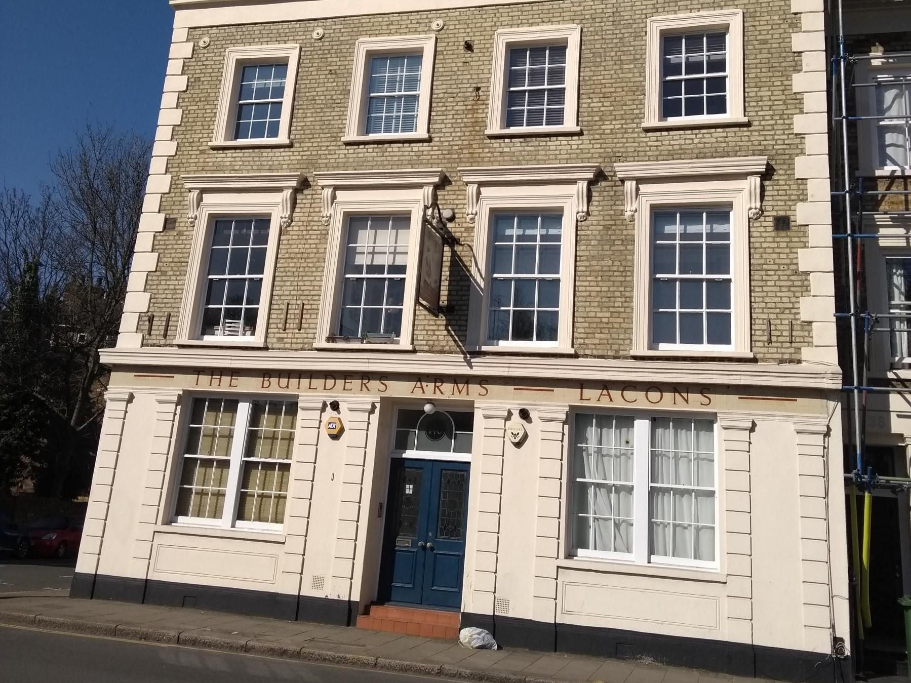 Builders Arms - April 021 - residential. (Pub, External, Key). Published on 06-06-2023