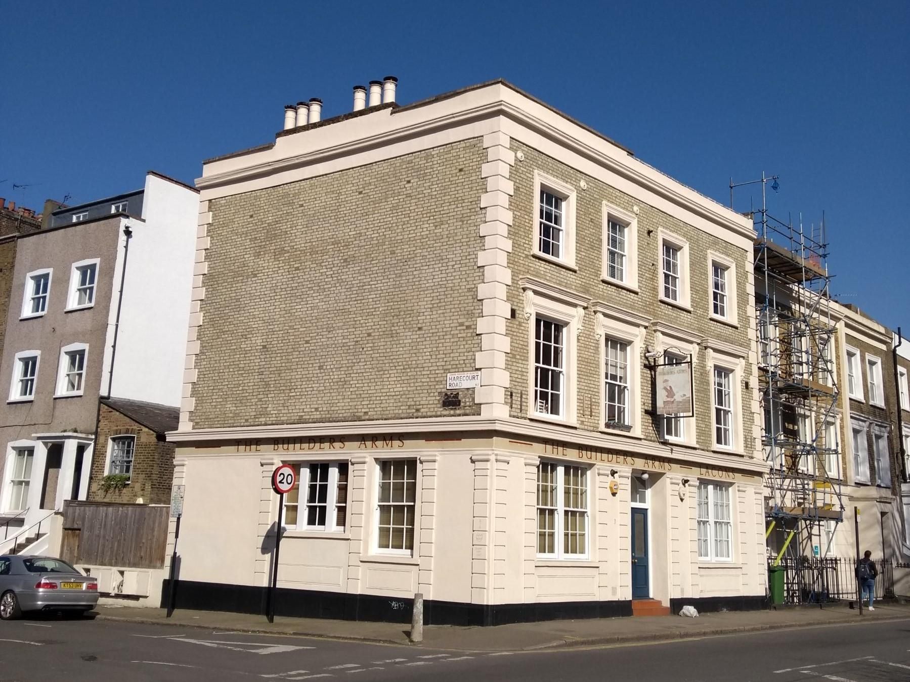 Builders Arms - April 021 - residential. (Pub, External). Published on 06-06-2023