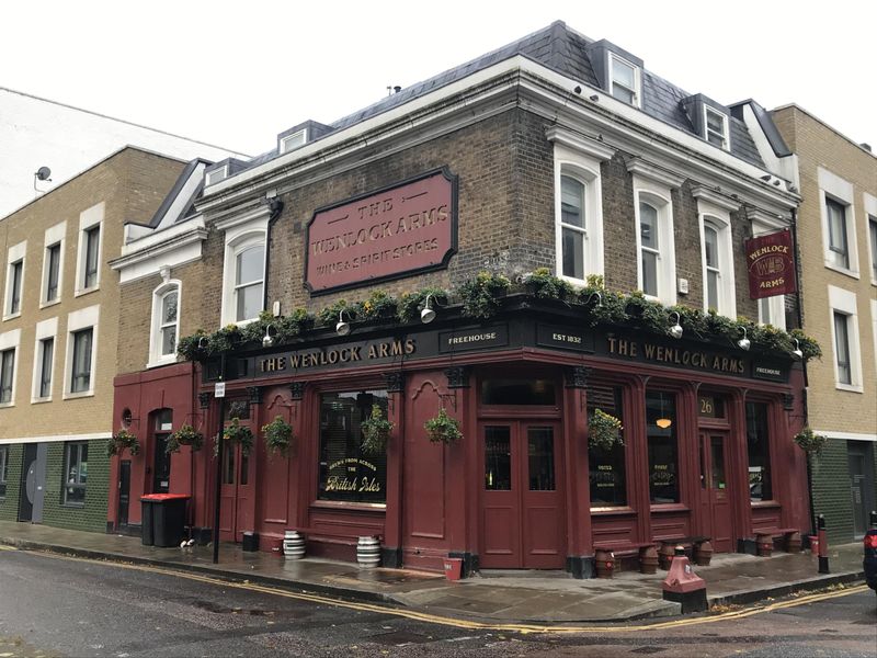 Wenlock Arms 27th November 2021. (Pub, External, Sign). Published on 02-12-2021