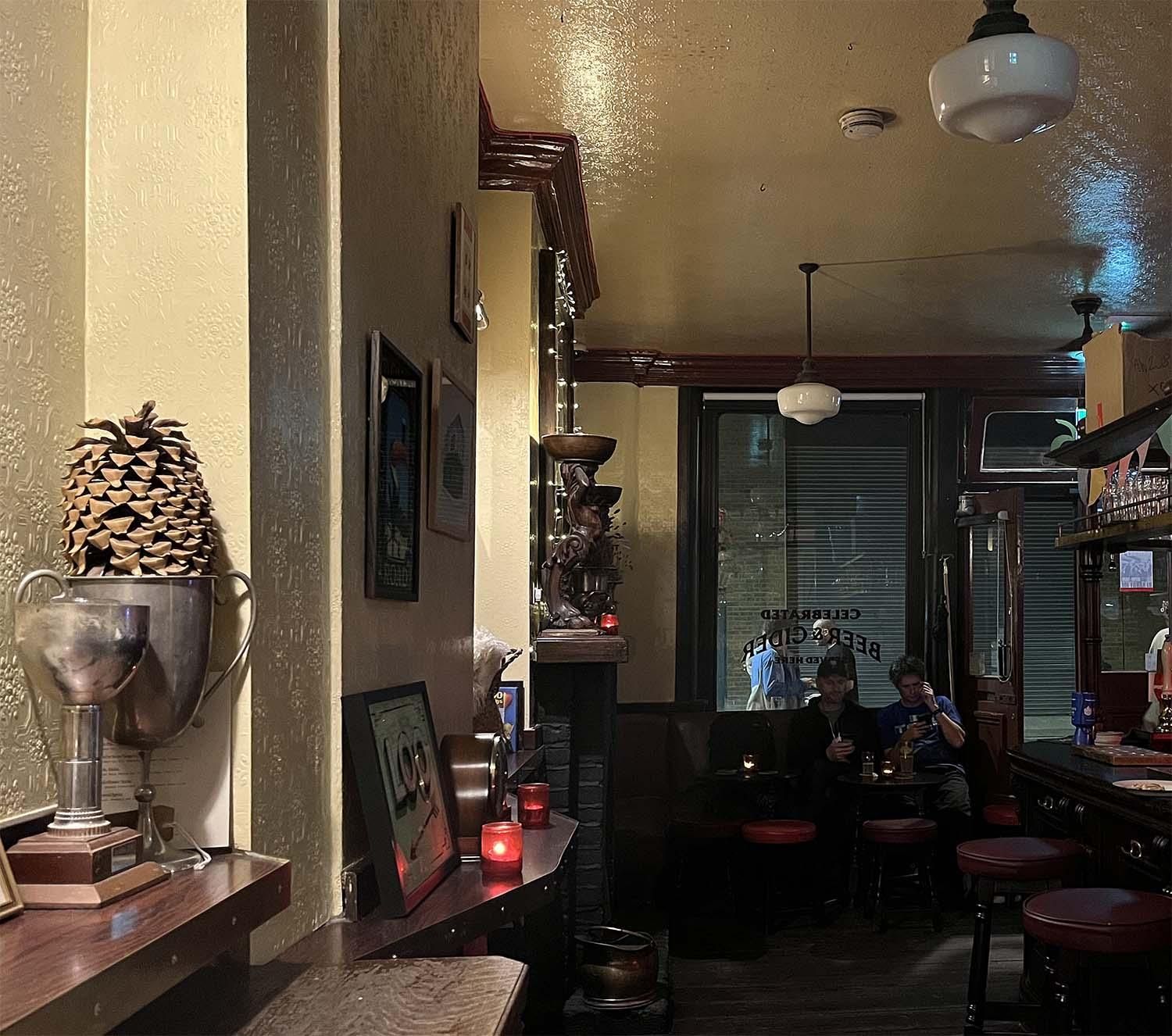 The pub bar Sept 2025. (Pub, Bar). Published on 03-12-2025