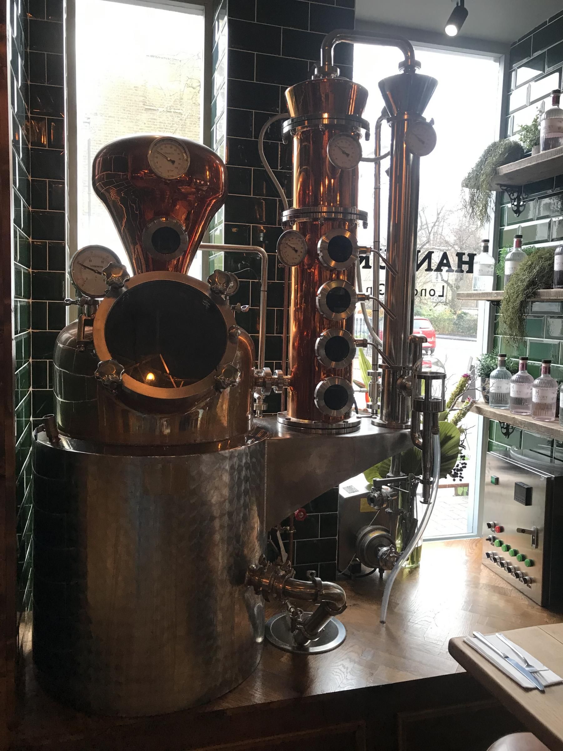 Hanbury N1 27th November 2021. (Pub, Brewery, Bar). Published on 02-12-2021
