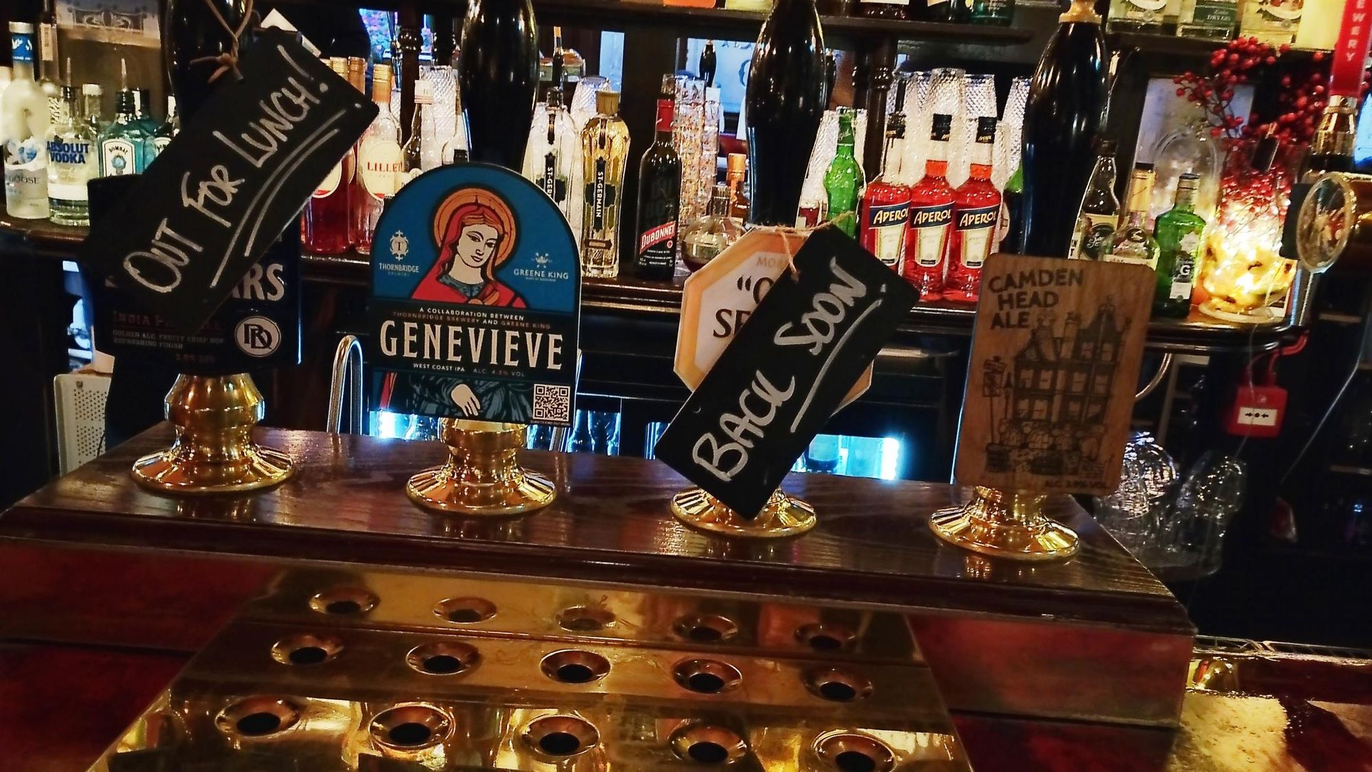 Beers on and not on 14 October 2025. (Bar). Published on 15-10-2025