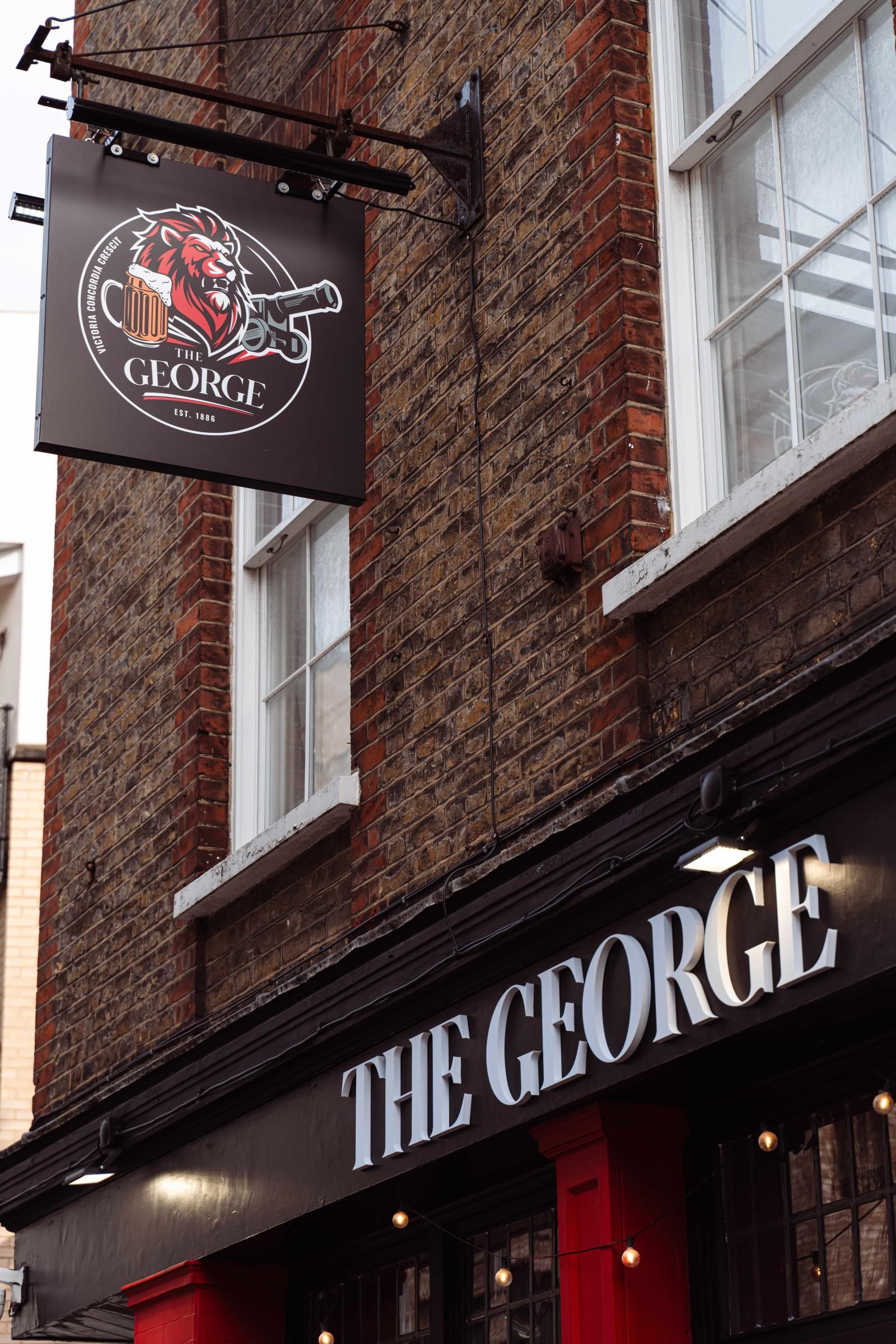 Oub sign and exterior March 2025. (Pub, External). Published on 01-04-2025