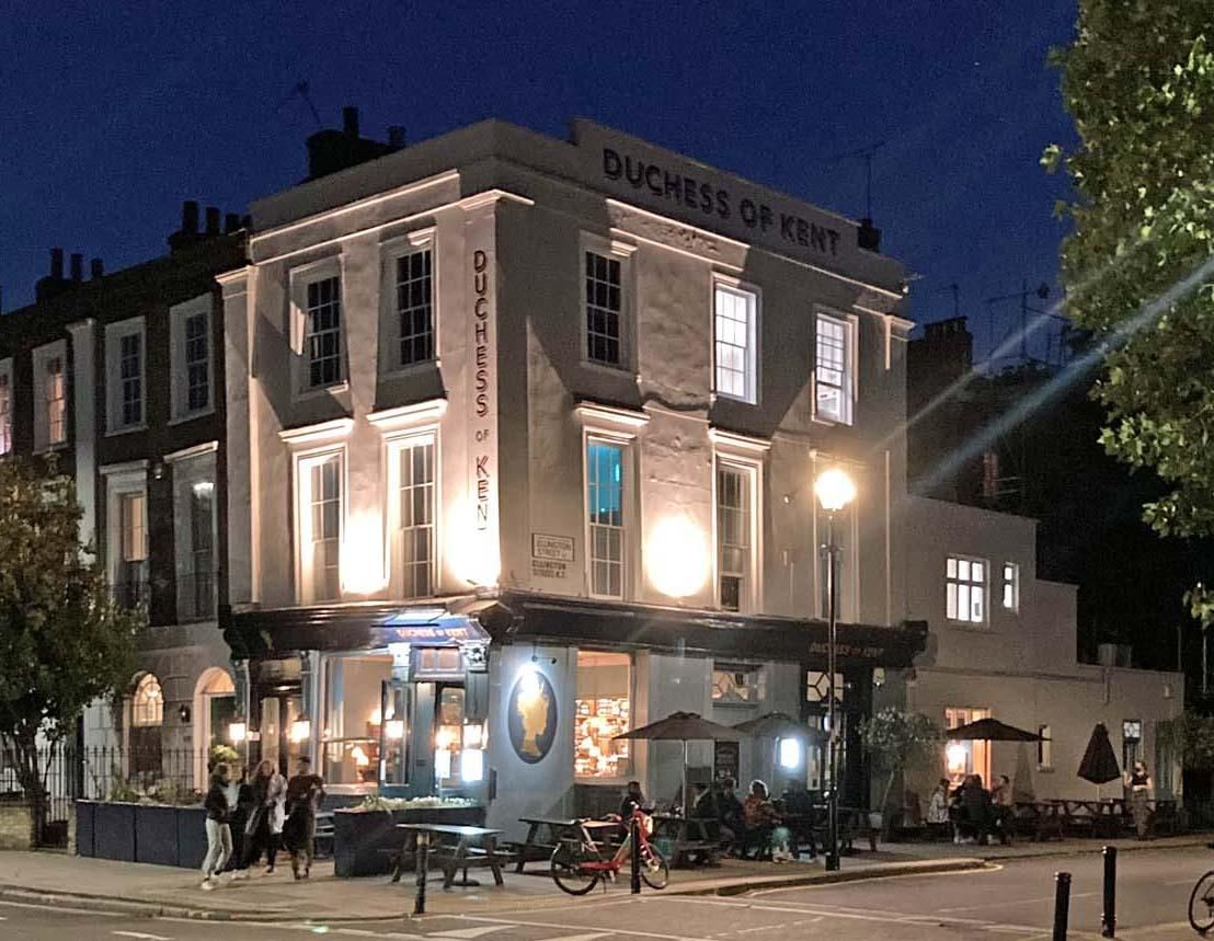 Pub at night Aug 2025. (Pub, External). Published on 31-08-2025
