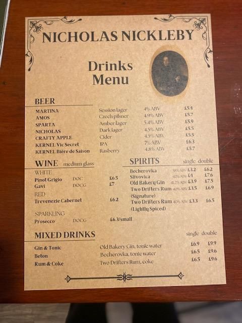 Beer List July 2024. (Pub, Bar). Published on 16-07-2024