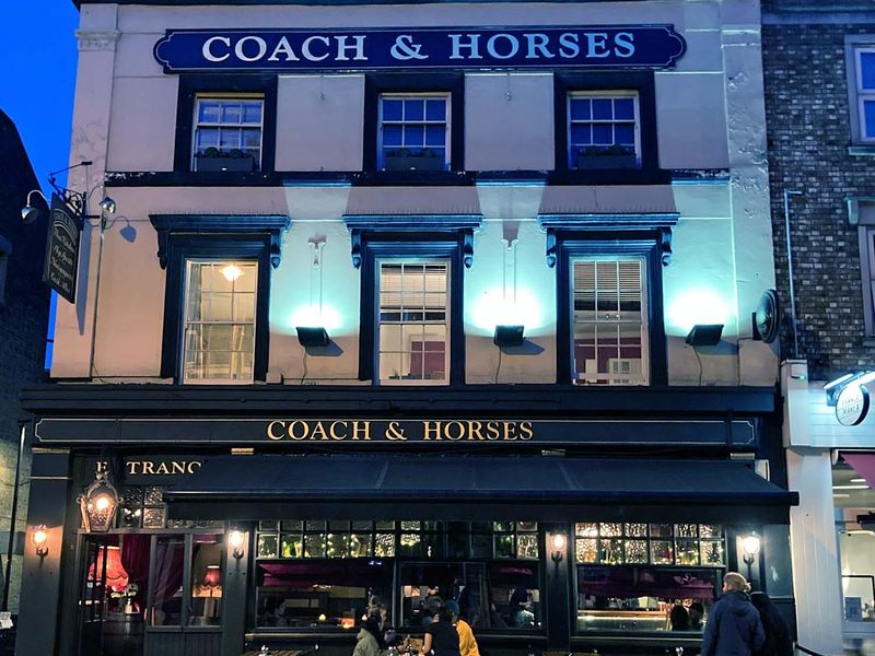 Exterior at night June 2025. (Pub, External, Key). Published on 07-06-2025