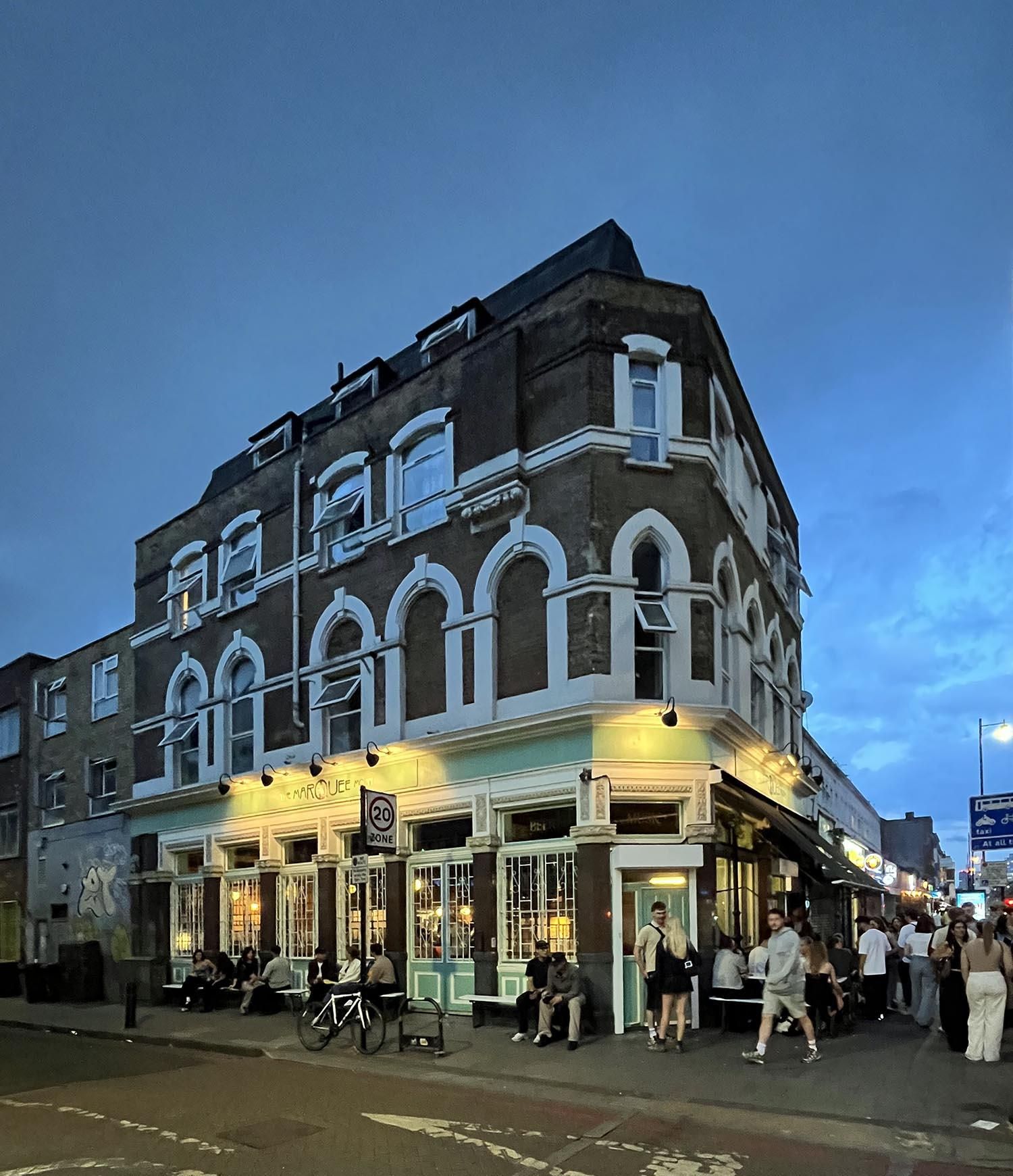 Pub at Night July 2025. (Pub, External, Key). Published on 07-07-2025