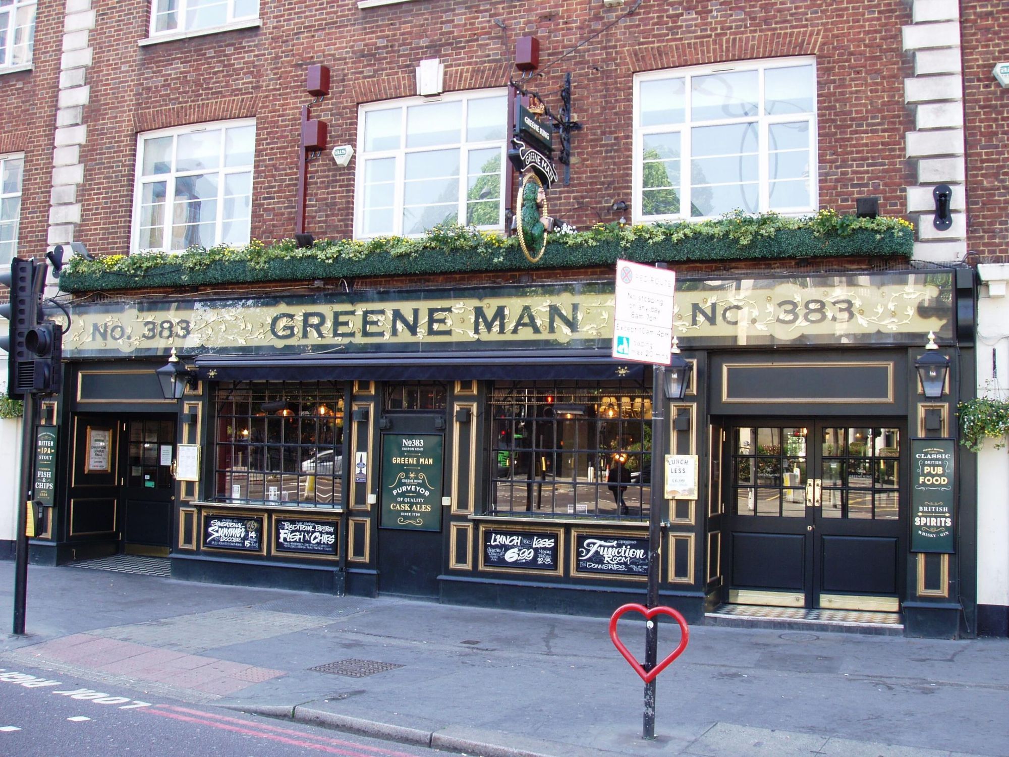 Greene Man NW1-1 May 2018. (Pub, External, Key). Published on 20-05-2018