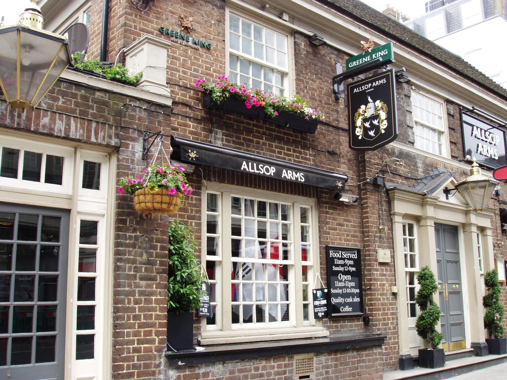 Allsop Arms NW1-1 June 2018. (Pub, External, Key). Published on 10-06-2018