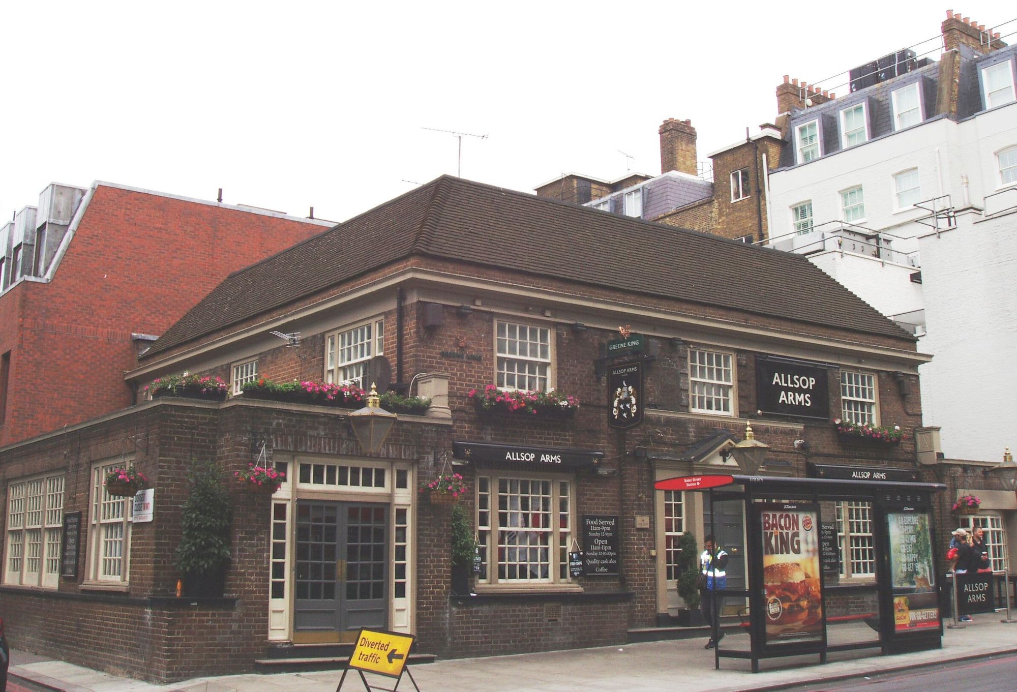 Allsop Arms NW1-2 June 2018. (Pub, External). Published on 10-06-2018