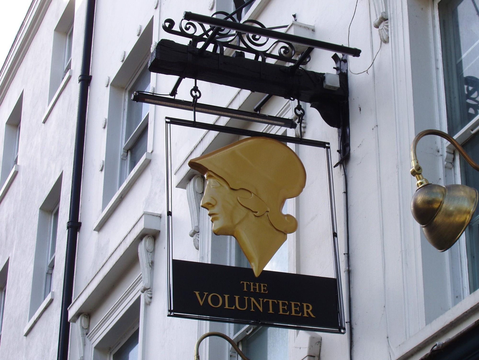 Volunteer NW1 sign April 2024. (Pub, External, Sign). Published on 21-04-2024