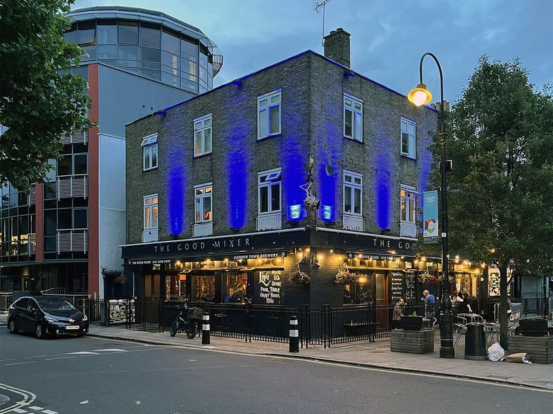 Exterior at night June 2025. (Pub, External, Key). Published on 07-06-2025