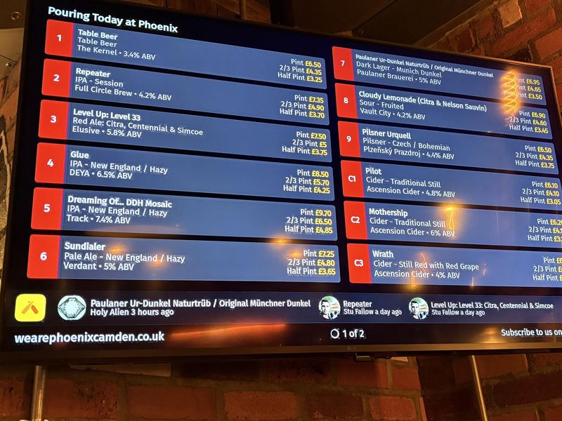 12/03/25 - What's on Offer. (Pub, Bar). Published on 24-03-2025