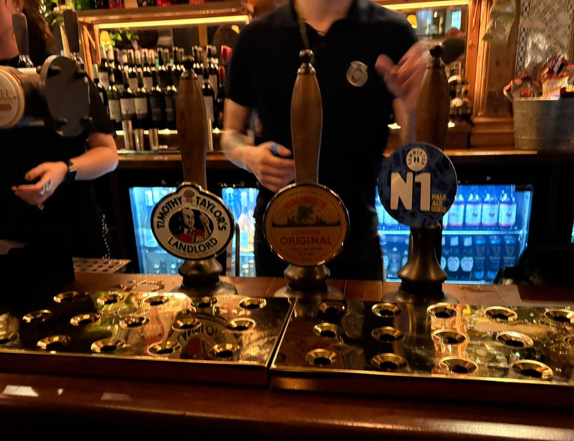 Beers on reopening night 22 Jan 2026. (Bar). Published on 22-01-2026