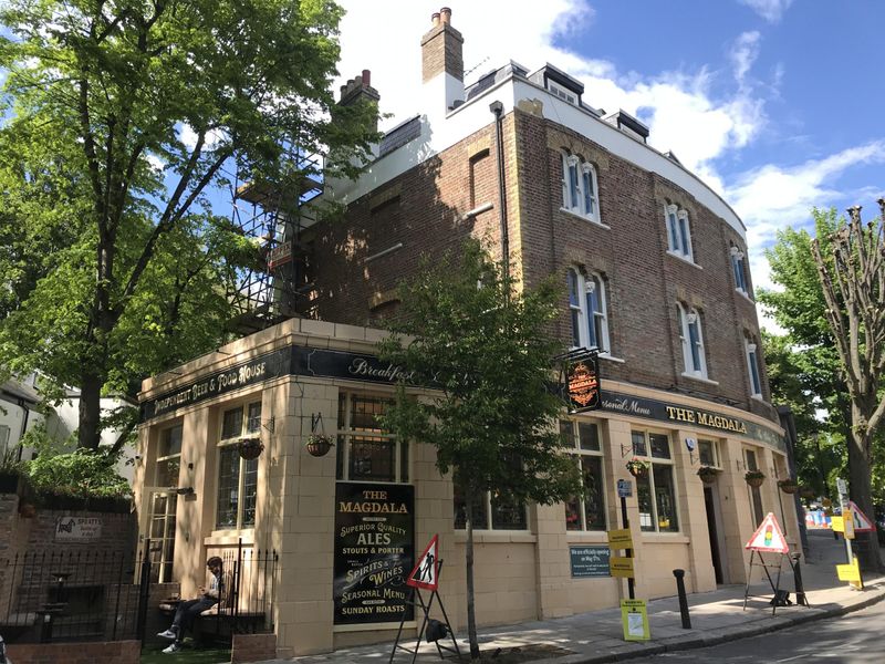 Magdala Hampstead Heath May 2021. (Pub, External, Bar, Key). Published on 25-06-2021