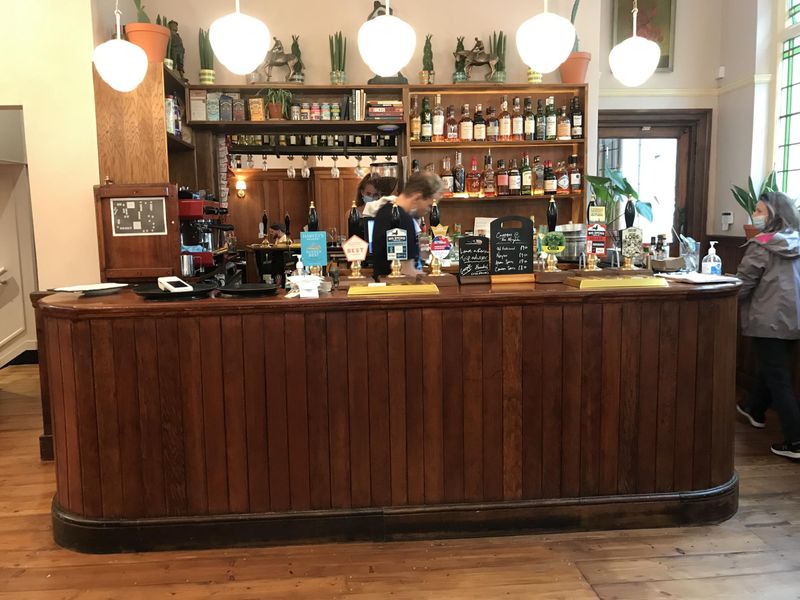 Magdala Hampstead Heath May 2021 - dining room area bar. (Pub, Bar, Restaurant). Published on 25-06-2021