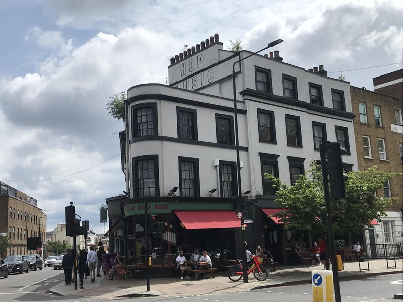 Camden Road Arms July 2021. (Pub, External, Key). Published on 05-08-2021
