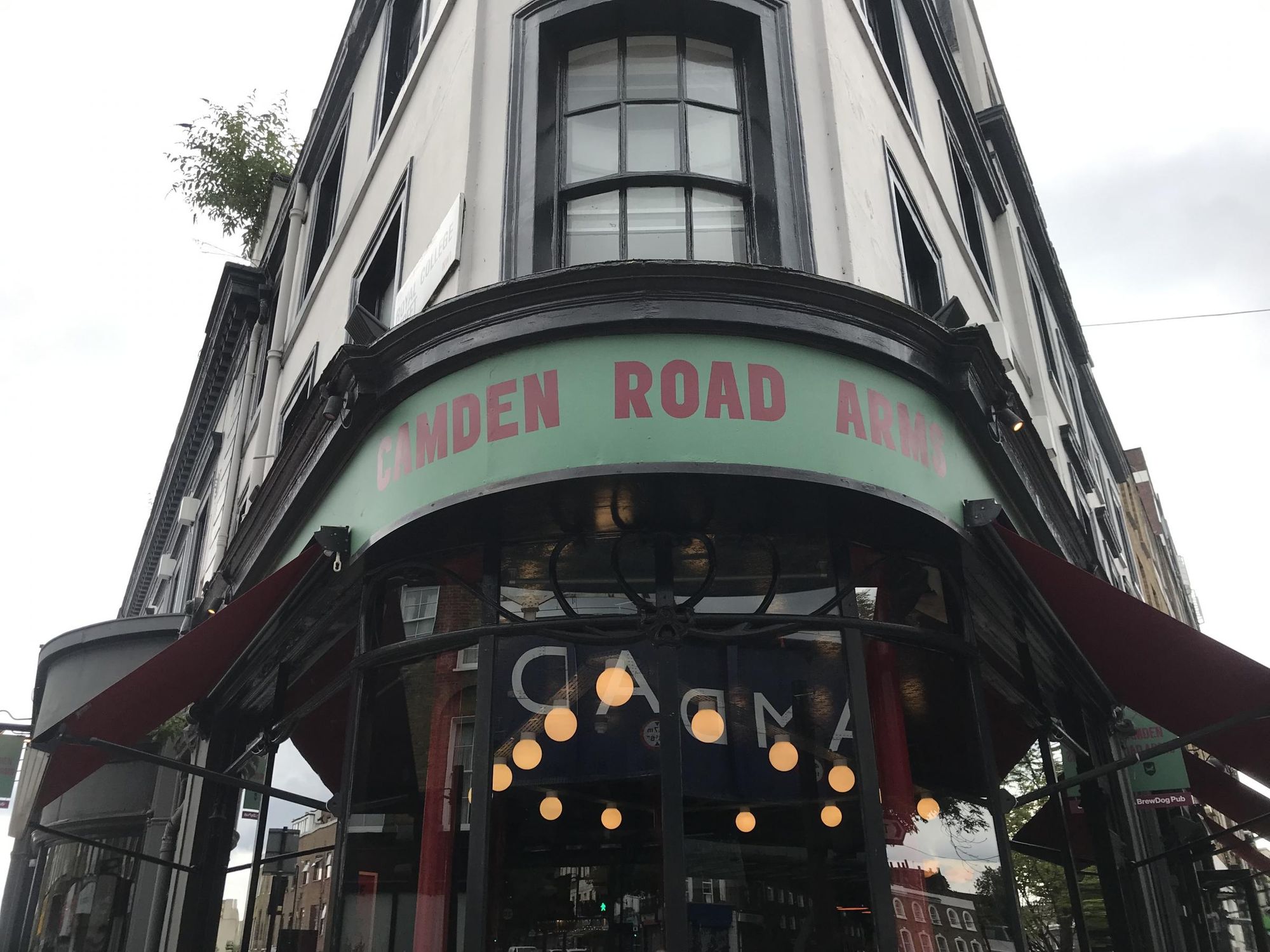 Camden Road Arms July 2021. (Pub, External). Published on 05-08-2021