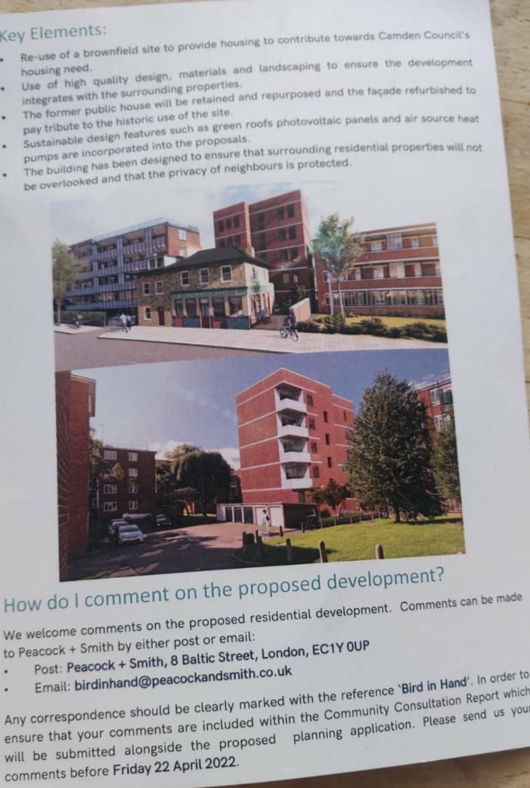 Planning application April 2022. (Pub). Published on 17-04-2022