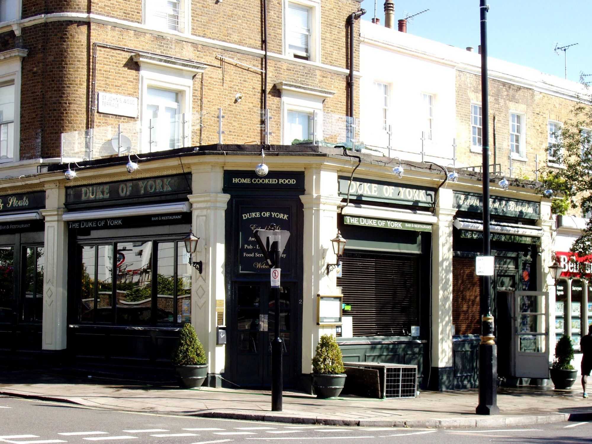 Duke of York NW8 July 2018. (Pub, External, Key). Published on 15-07-2018