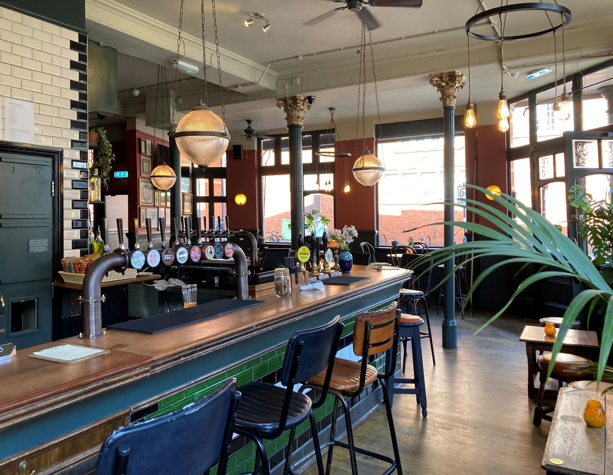 Interior May 2026 showing handpumps. (Pub, Bar). Published on 31-05-2026