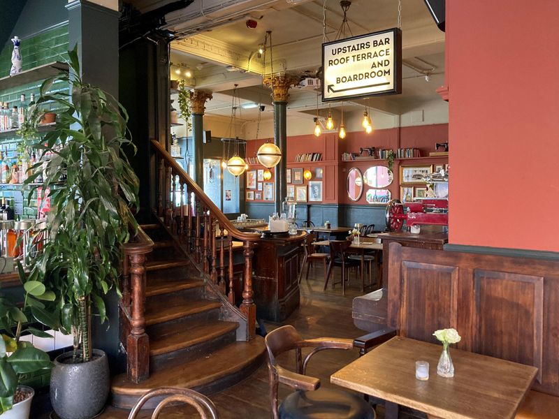The route upstairs. (Pub, Bar). Published on 31-05-2026 