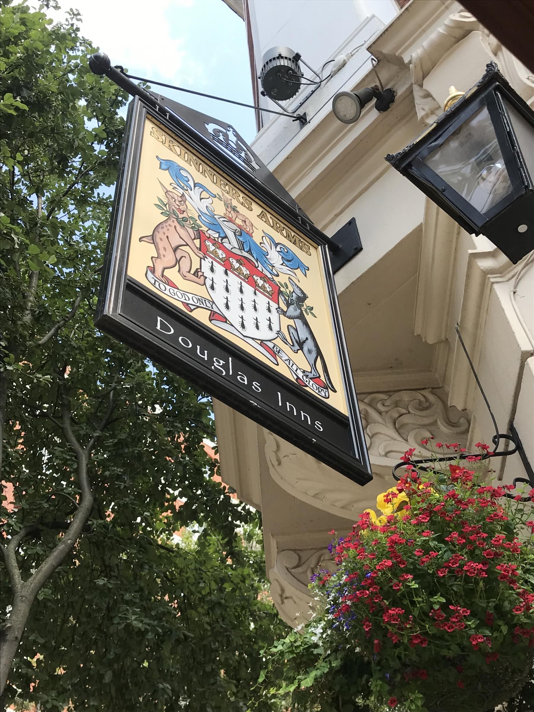 Skinners Arms pub sign - August 2021. (Pub, External, Sign). Published on 12-08-2021