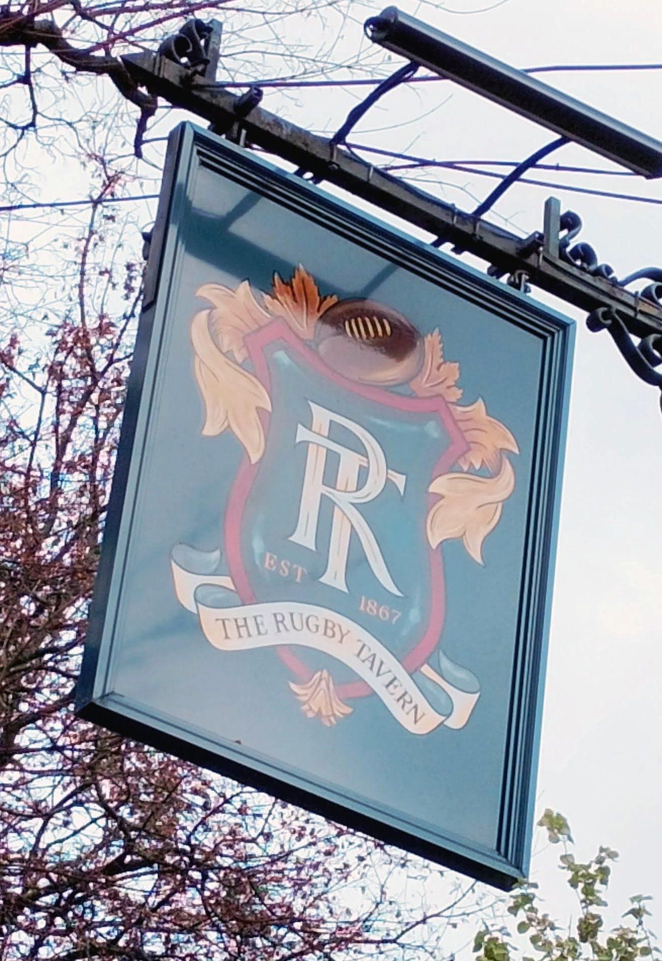 Taken Feb 2026. (Pub, External, Sign). Published on 11-02-2026