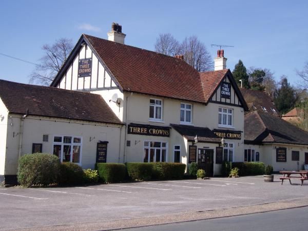 Three Crowns, Ashurstwood. (Pub, External, Key). Published on 24-12-2012