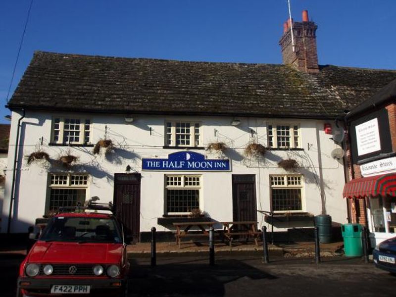 Half Moon Inn, Balcombe. (Pub, External, Key). Published on 24-12-2012