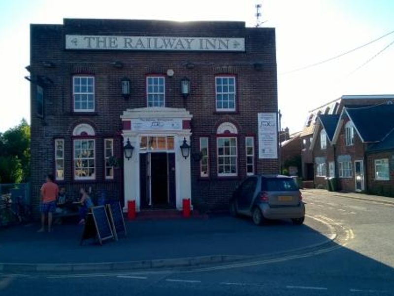 Railway Inn, Billingshurst. (Pub, External, Key). Published on 24-08-2016