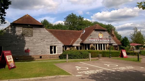 Jordans, Crawley, from Vancouver Drive. (Pub, External, Key). Published on 17-08-2015